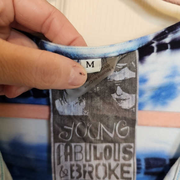 Young Fabulous & Broke Tie-Dye Jersey Knit Romper - Picture 5 of 7